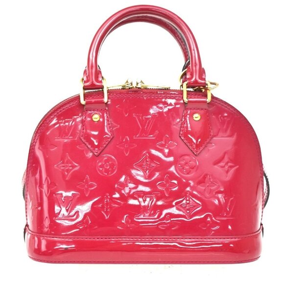 LOUIS VUITTON Alma BB Shoulder Bag Monogram Vernis Leather PK M91771 24KC168 - Picture 3 of 14